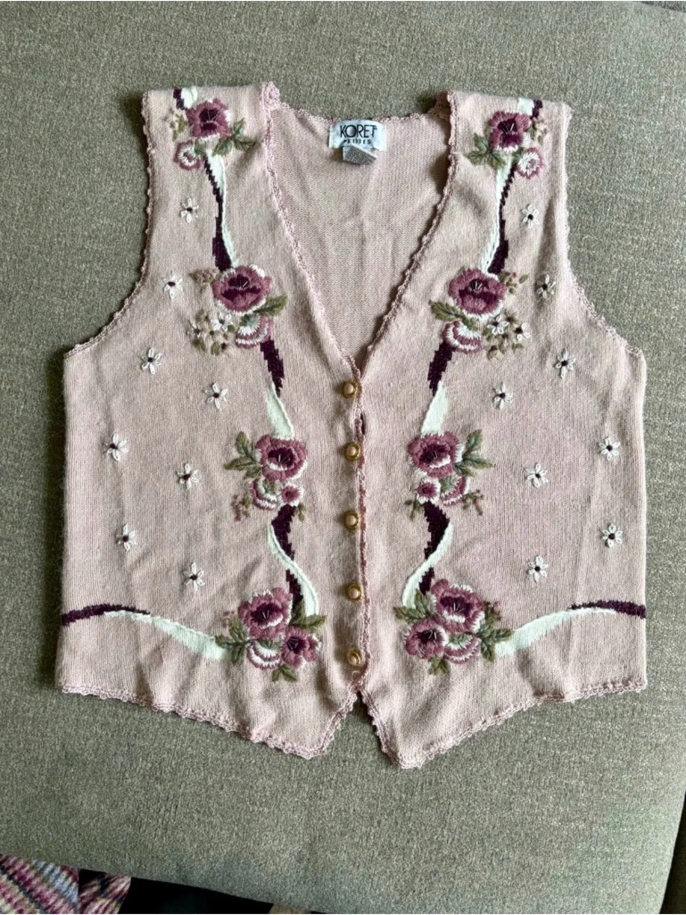 Cottagecore sweater vest - Picture 4 of 9